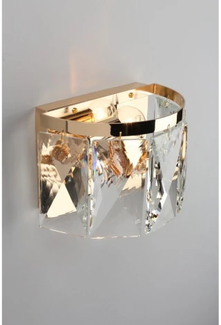 Настенный светильник Omnilux 729 OML-72901-02 (220V, хрусталь)