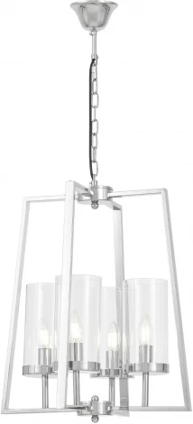 Подвесная люстра Lumina Deco Fedi LDP 1247-4 CHR (220V, на цепи)