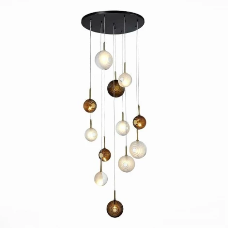 Подвесной светильник ST Luce Foligno SL1183.543.12 (220V, на проводе, шарики)