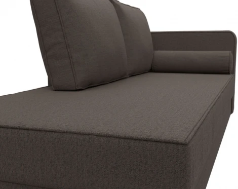 Кушетка Прайм правая Лига Диванов (Рогожка) арт.125321