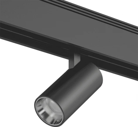 Трековый светильник низковольтный светодиодный SWG SY SY-DIM-601201-BL-10-36-NW (24V)