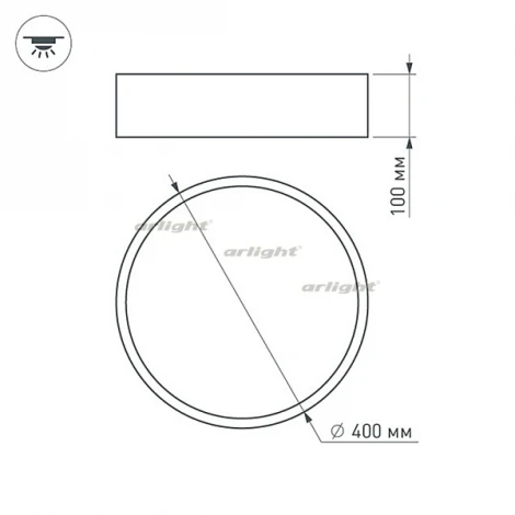 Накладной точечный светильник Arlight SP-TOR 022997