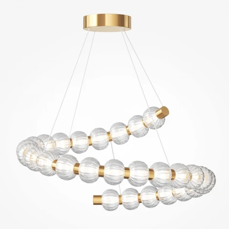 Подвесной светильник Maytoni Amulet MOD555PL-L35G3K (LED, 220V, на тросе, шарики, бусы)
