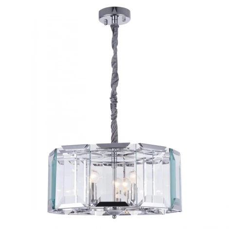 Подвесная люстра Divinare Ostin 1100/02 SP-5 (220V, хрусталь, на цепи)