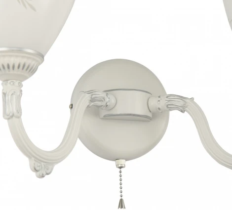 Бра с выключателем Arte Milano AM343837 347837/2W WT+SL (220V)
