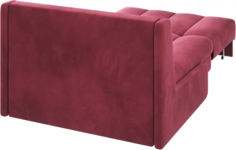 РИЧМОНД Кровать-диван прямой бордовый, 120 D1 furniture арт.AAA41374007