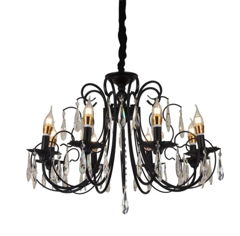 Подвесная люстра PL3901-6 BK Мелодия Света PL1N 000067346