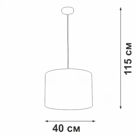 Подвесной светильник Vitaluce V2956-1/3S