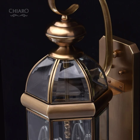 Настенный фонарь уличный Chiaro Мидос 802020504