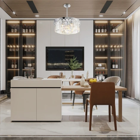 Потолочная люстра хрустальная на штанге Arte Milano Sorrento-8909 378909/6/300/490 CR (220V)