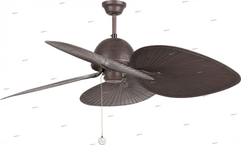 Вентилятор потолочный Faro Cuba, 4 лопасти, венге