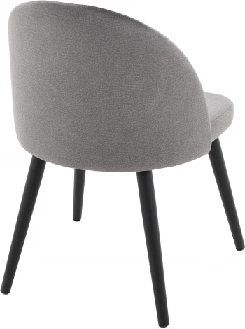 Стул Аврора Белиз, Черный муар/Monolit Grey