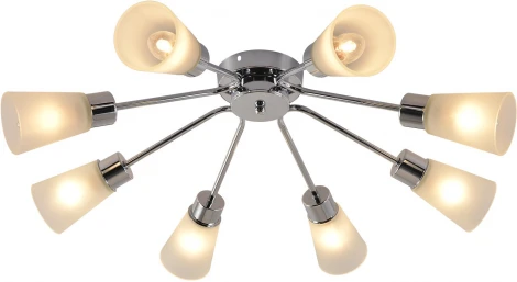 Потолочная люстра на штанге Reluce 01571-3.3-08 CR (220V)