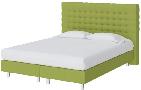 PROxSON Кровать Tallinn Boxspring Lift (Ткань: Рогожка Тетра Яблоко) 180x200