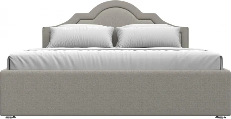 Кровать интерьерная Афина 160 (Бежевый/Рогожка) Лига Диванов арт.123043
