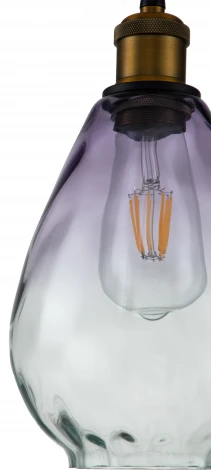 Подвесной светильник Piuro V000292 (11027/1P Purple) (220V, на проводе)