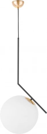 Подвесной светильник Lumina Deco Sorento LDP 1215-300 BK+GD (220V, на проводе, шар)