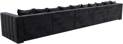 Диван П-образный Лига-052 НПБ МегаЛонг Лига Диванов (Велюр) арт.128866