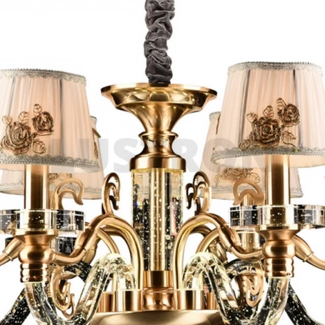 Подвесная люстра IDLamp Michel 404/6-LEDOldbronze