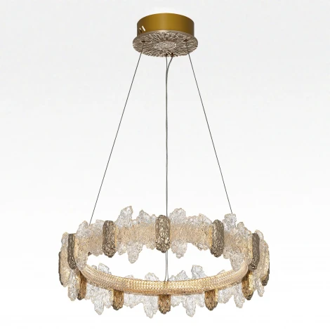 Подвесная люстра светодиодная с пультом Citilux Lava CL250162 (кольцо)