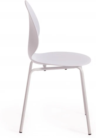 Обеденный стул Tetchair EBAY (Металл,Пластик/Белый)