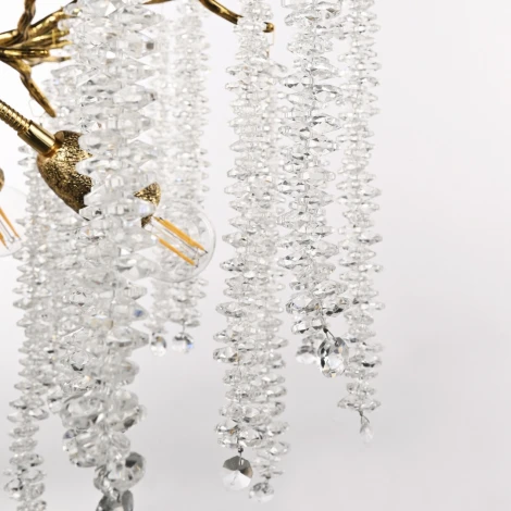 Подвесная люстра хрустальная Arte Milano Milano-1 23110.760.10.E14.A GB (220V, на тросе)