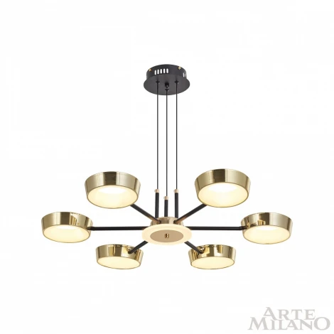Подвесной светильник Arte Milano 271079/6 BK/GD (LED, 220V, на проводе)