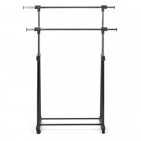 Вешалка NY-3295 хром/черный (металл)