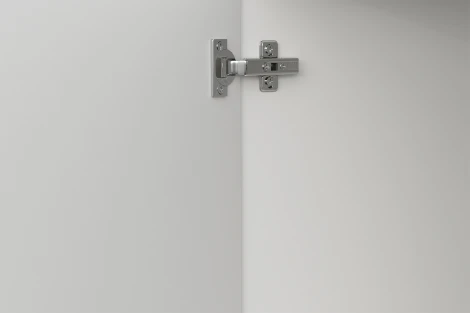 Шкаф трехстворчатый Арника Бали, Белый шагрень