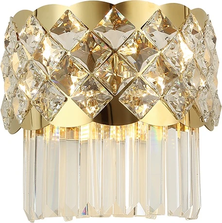 Бра Newport 8300 8303/A gold polished (220V, хрусталь)