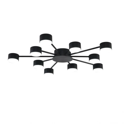 Потолочная люстра Lumion Torina 8344/10C черный, металл GX53 LED 10*7W 220V