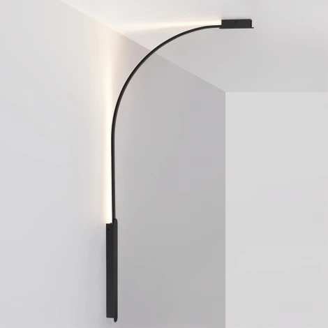 Угловой элемент для инсталляции Odeon Light Fino 7155/100A черный/силикон/металл IP20 LED 16W 550Лм 3000K 120° 24V FINO