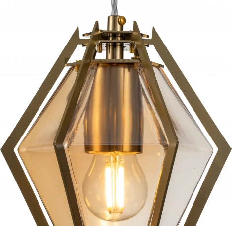 Подвесной светильник Vista V000134 (11012/1P Amber) (220V, на проводе)