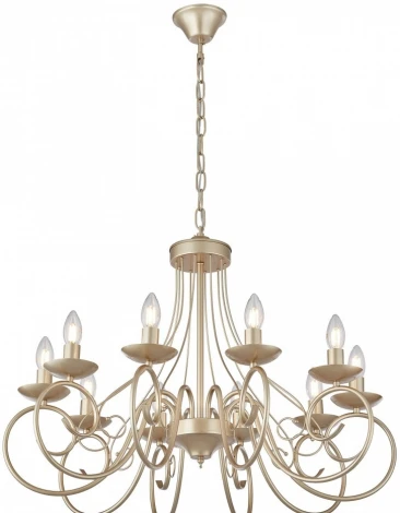 Подвесная люстра Arte Milano AM349159 349159/10 CG (220V, на цепи, подсвечник, свеча)