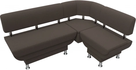 Диван кухонный угловой Альфа правый угол Лига Диванов (Рогожка) арт.123815