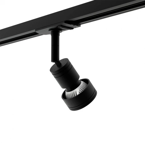 Трековый светильник однофазный 7W 220V Black RAUMBERG 8126Bk
