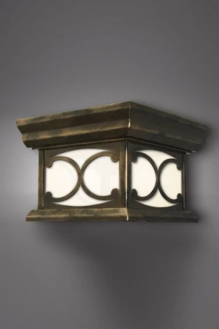 Потолочный светильник уличный Русские фонари Варна 370-01/bbc-11 (220V, ковка, IP54)