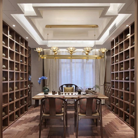 Подвесная люстра Lotos Long 8 ImperiumLoft Lotos-Long01 (140839-26) (220V, на тросе)