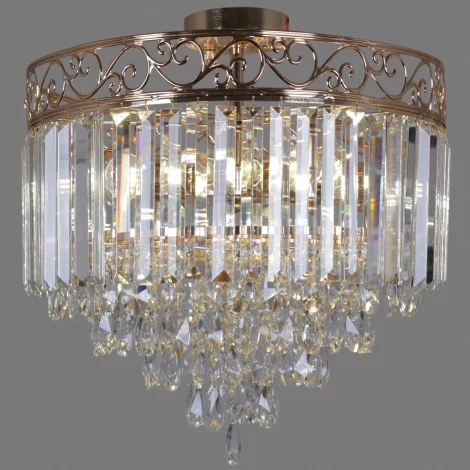 Потолочная люстра хрустальная на штанге Reluce 90183-0.3-06 FGD (220V)