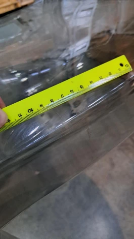 Стул Bradexhome Louis Ghost прозрачный серый FR 0037Y