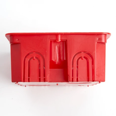 Коробка монтажная для сплошных стен с крышкой Stekker 49005