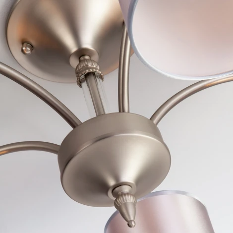 Потолочная люстра Eurosvet Adagio 60080/5 сатин-никель (220V)