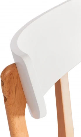 Стул Claire (комплект) Tetchair (МДФ/Белый,Натуральное дерево) арт.21281