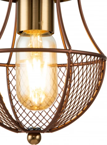 Подвесной светильник Pallo V000188 (10011/1P Gold) (220V, на проводе)