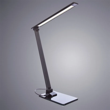 Офисная настольная лампа Arte Lamp Spillo A1116LT-1BK