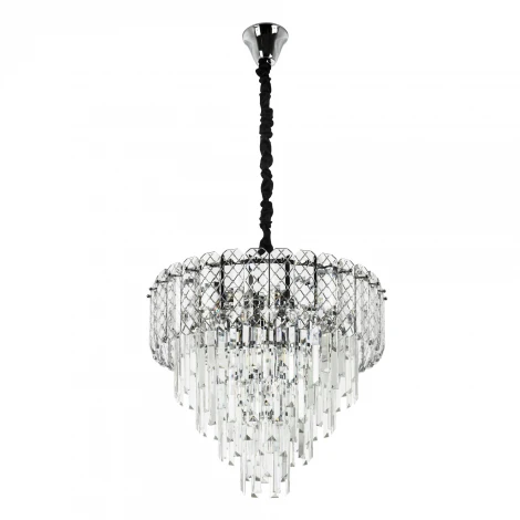 Подвесная люстра хрустальная Modelux MODELUX ML.20210.10R CR