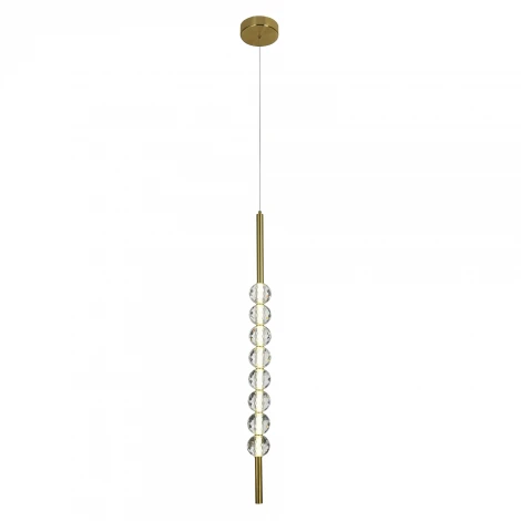 Подвесной светильник светодиодный хрустальный Modelux MODESTYLE MS.88924.8 BS