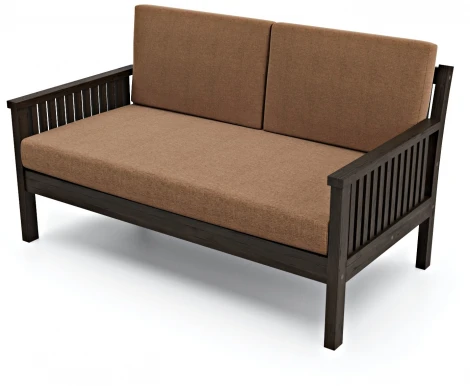 Диван Arsko Норман М венге коричневая рогожка