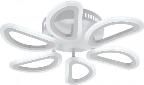 Потолочная люстра Escada Arrow 10285/6LED 43Вт, металл/акрил, белый