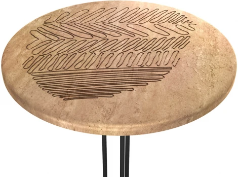 Столик журнальный Sheffilton SHT-CT44-1/H43 тирион/черный муар